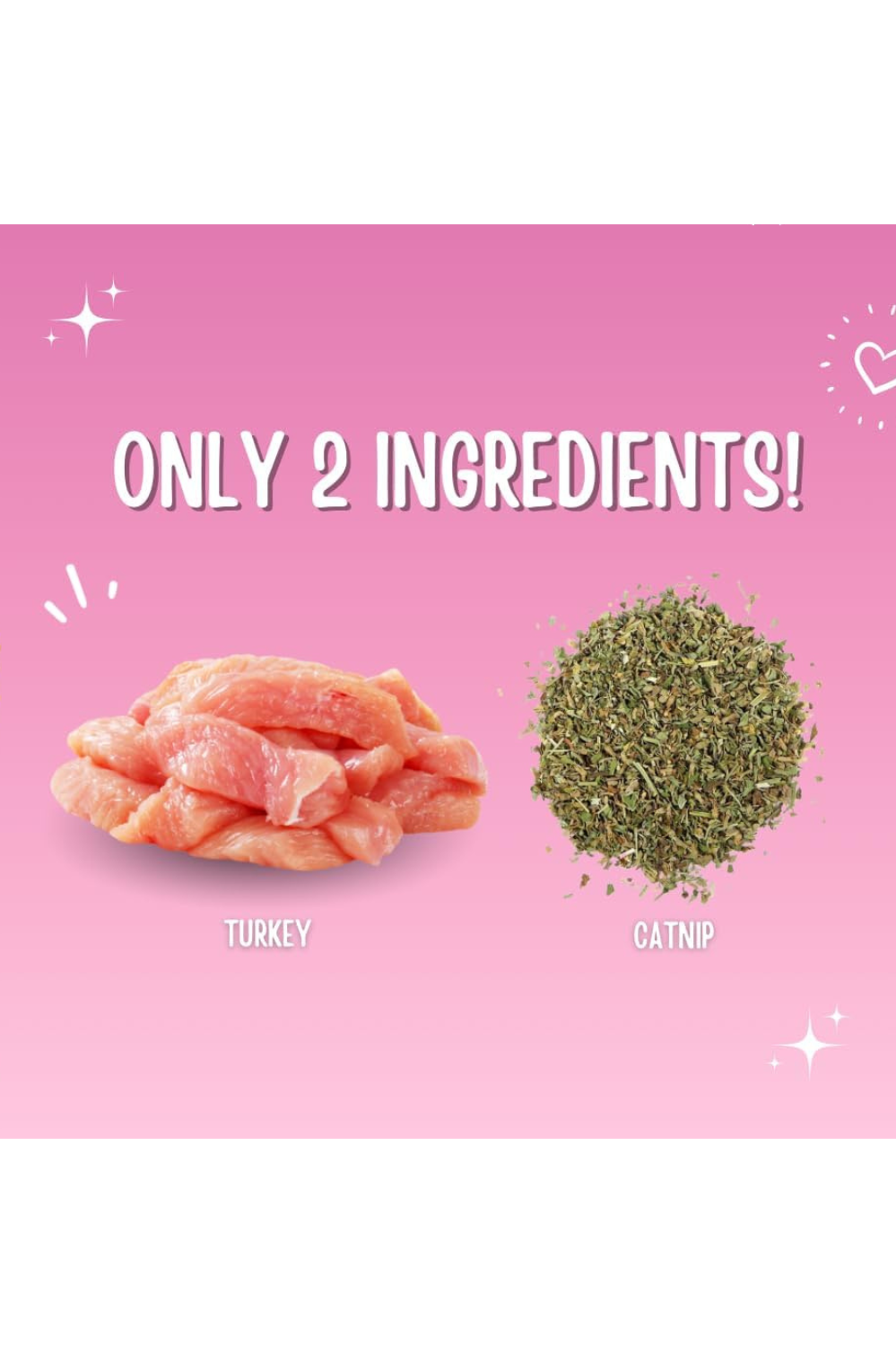 Organic Catnip & Turkey Pawlicks Natural Cat Treat and Food Topper