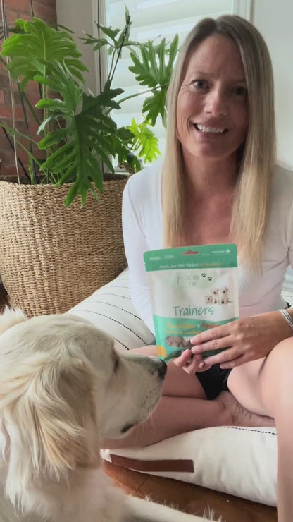 Peanut Butter and Pumpkin Human-Grade Dog Training Treats